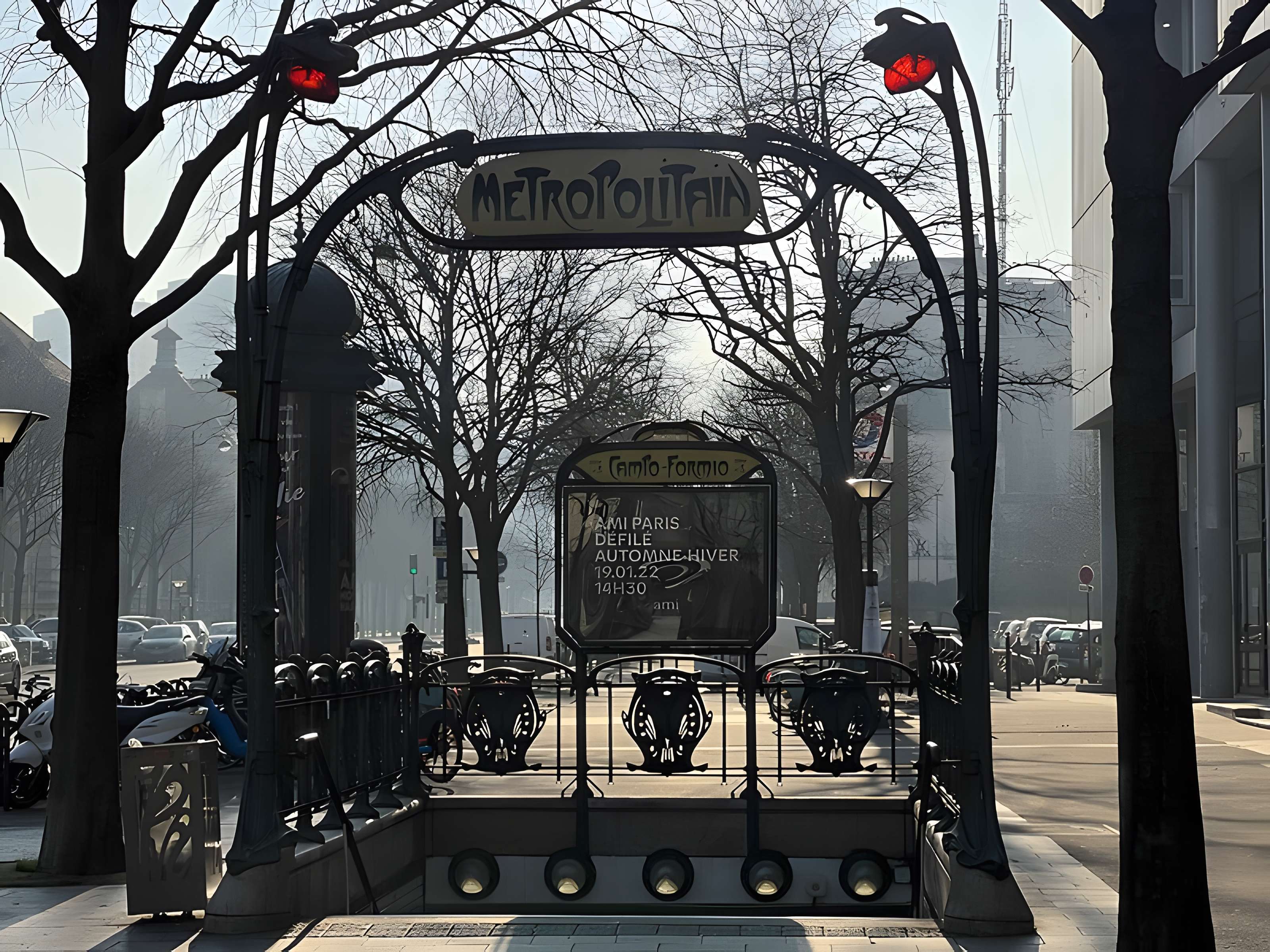 Métropolitain, station Campo-Formio