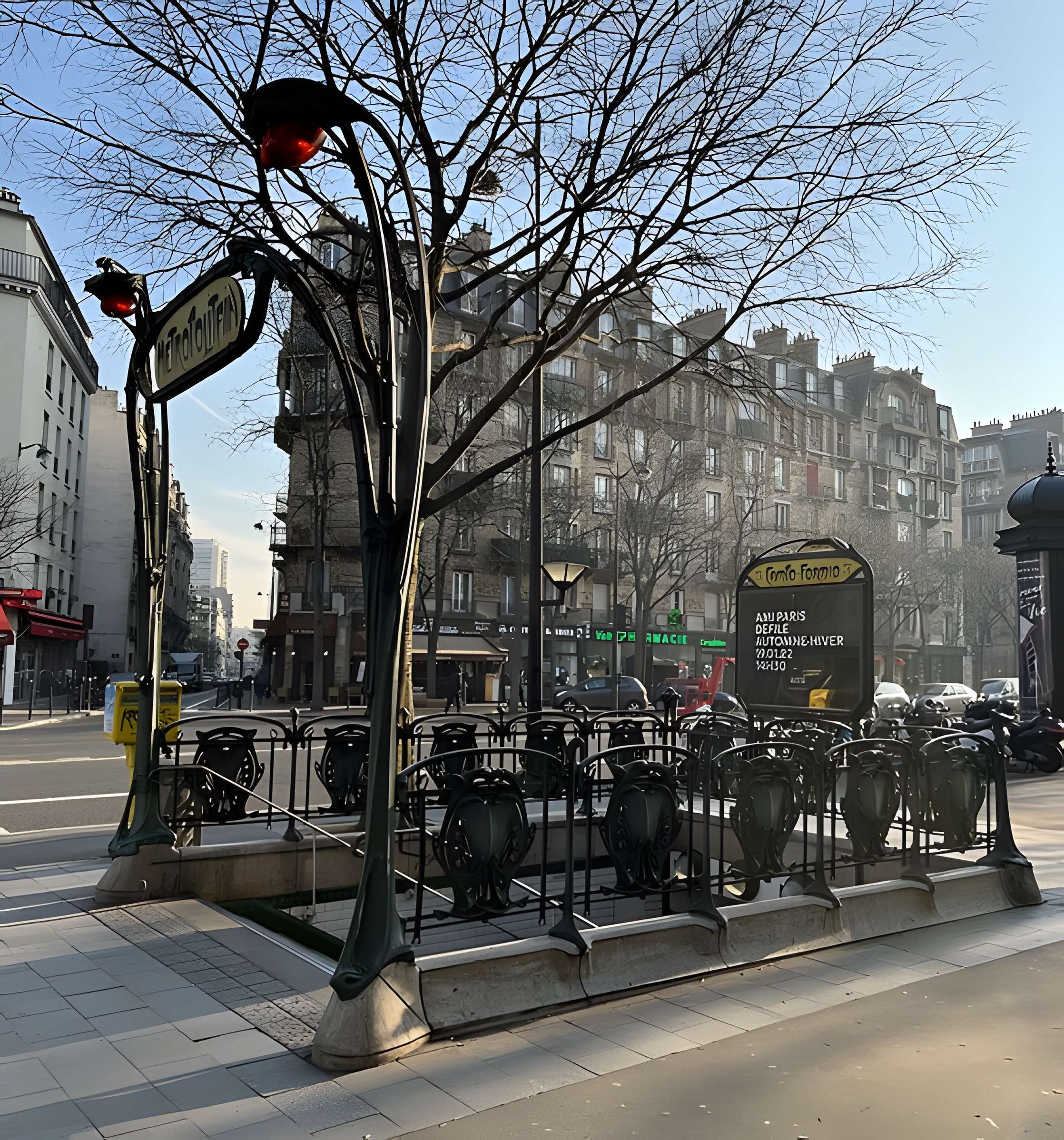 Métropolitain, station Campo-Formio