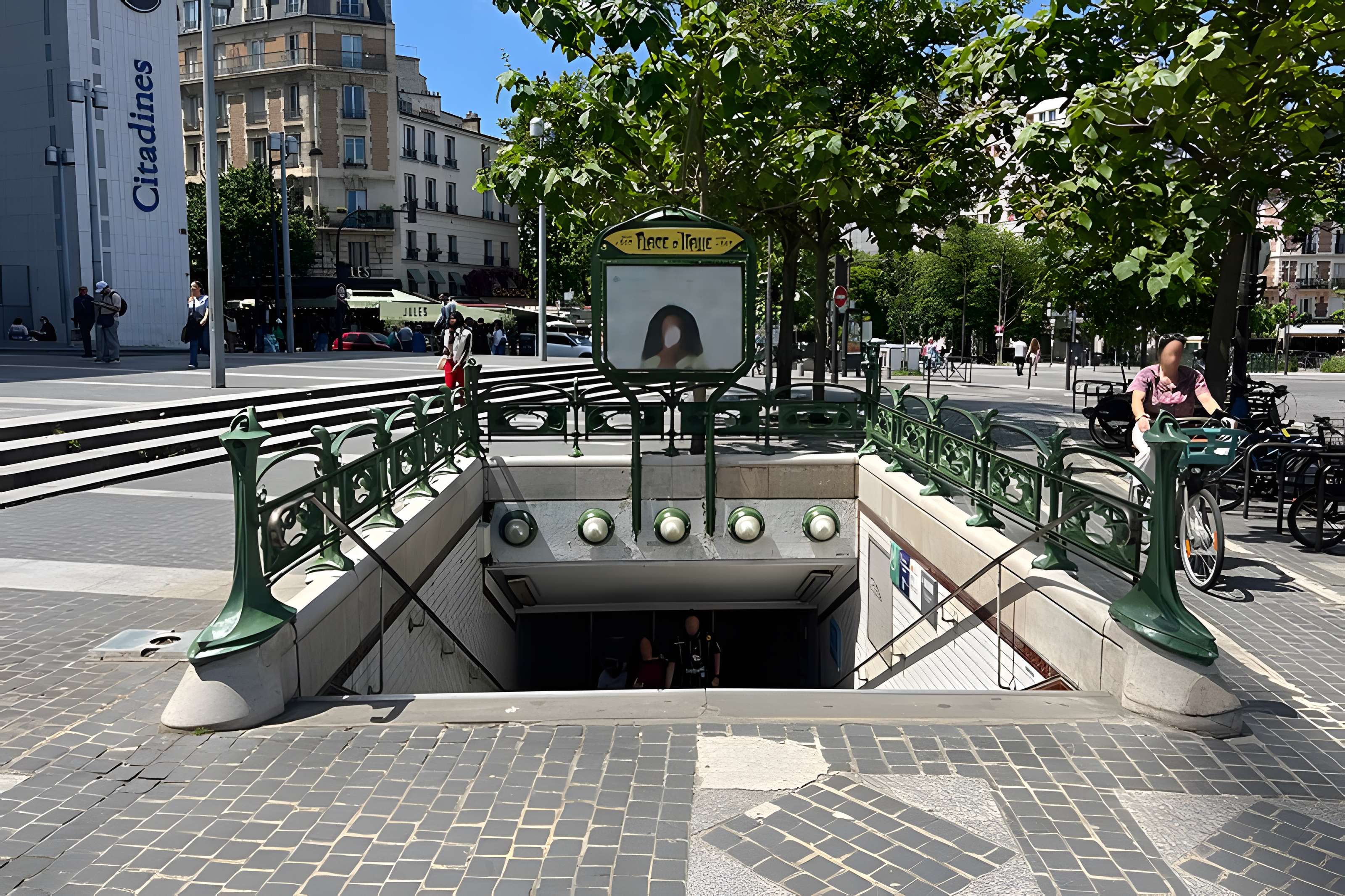 Métropolitain, station Campo-Formio