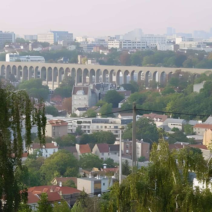 Photo de Ancien aqueduc des eaux de Rungis ou aqueduc Médicis également sur communes de Rungis, Arcueil, Fresnes, Cachan, LHay-les-Roses, Gentilly, dans le Val-de-Marne