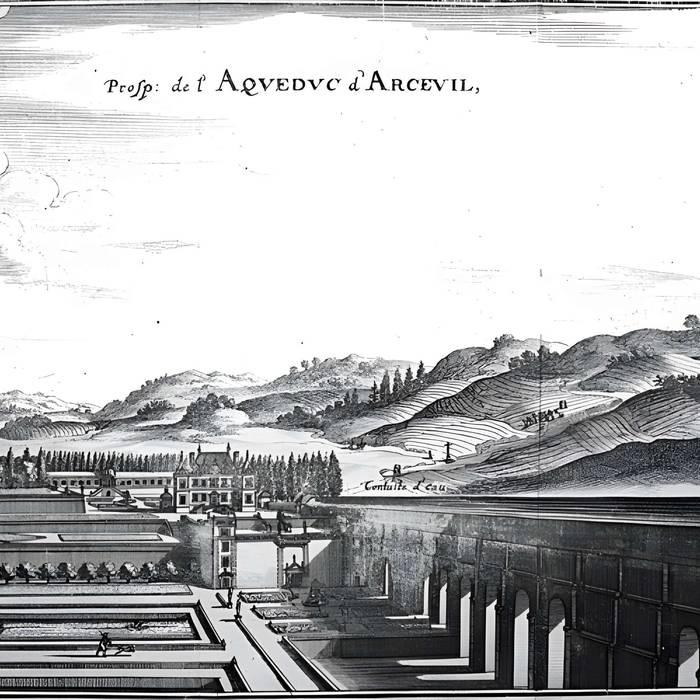 Photo de Ancien aqueduc des eaux de Rungis ou aqueduc Médicis également sur communes de Rungis, Arcueil, Fresnes, Cachan, LHay-les-Roses, Gentilly, dans le Val-de-Marne