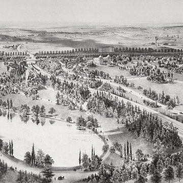 Ancien aqueduc des eaux de Rungis ou aqueduc Médicis également sur communes de Rungis, Arcueil, Fresnes, Cachan, LHay-les-Roses, Gentilly, dans le Val-de-Marne