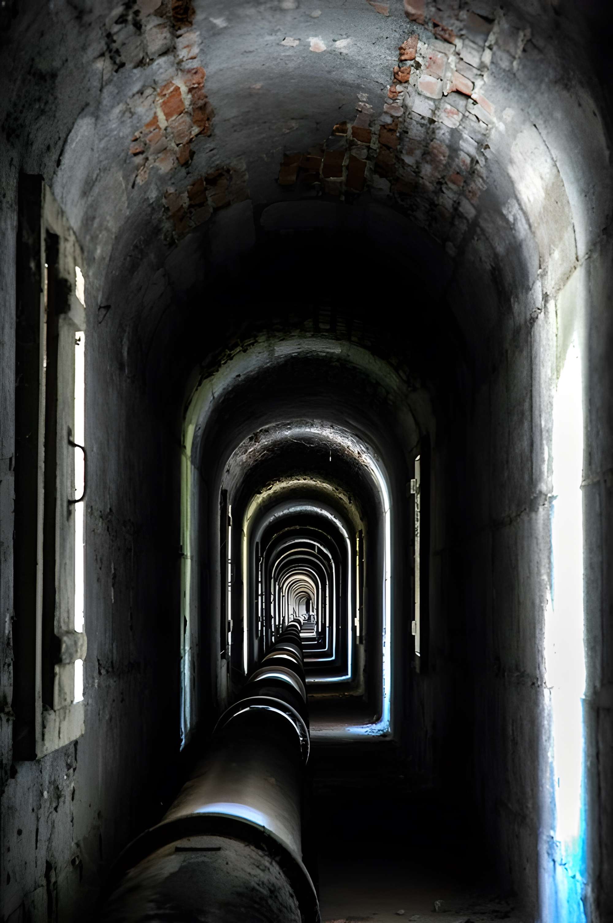 Ancien aqueduc des eaux de Rungis ou aqueduc Médicis (également sur communes de Rungis, Arcueil, Fresnes, Cachan, L'Hay-les-Roses, Gentilly, dans le Val-de-Marne)