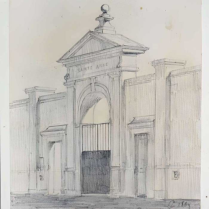 Photo de Ex Hospital de Salud o Hospital Sainte-Anne