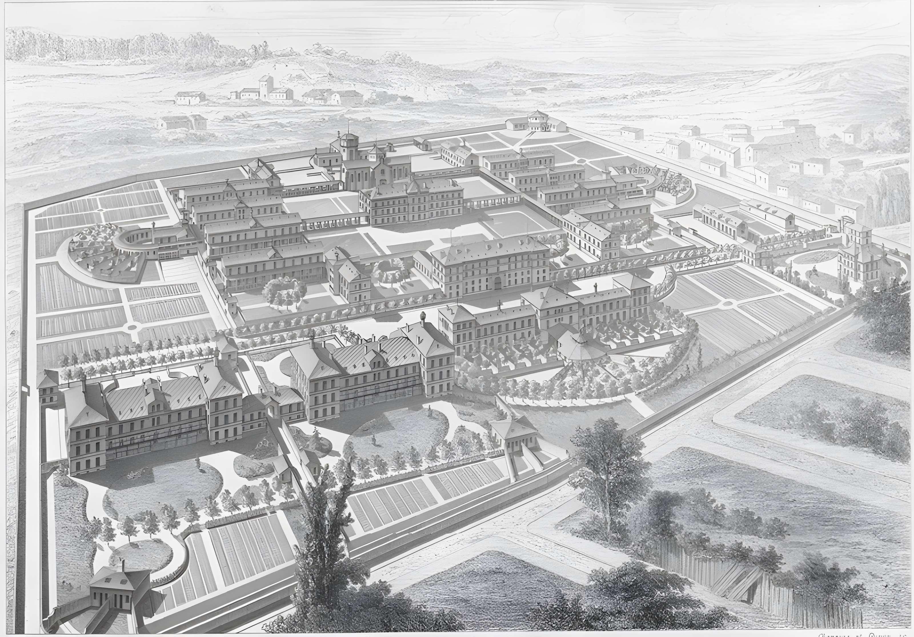 Ancien hôpital de la Santé ou hôpital Sainte-Anne