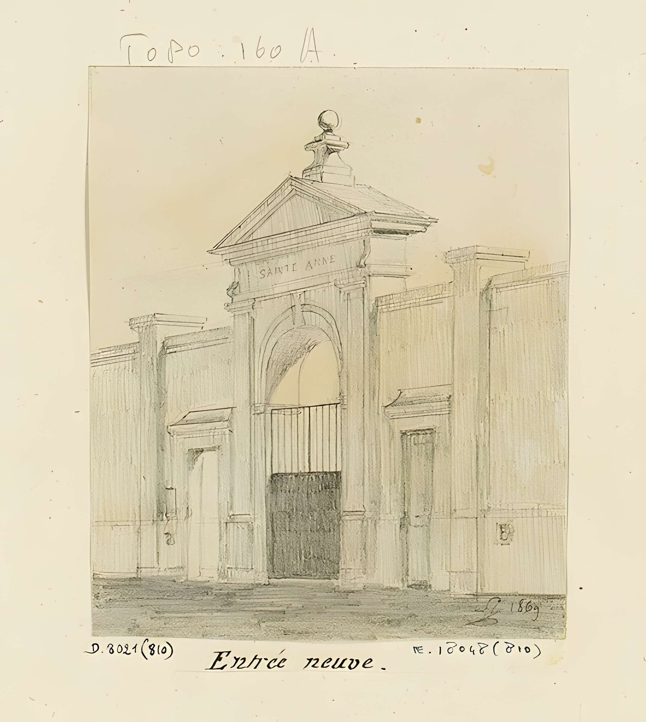 Ancien hôpital de la Santé ou hôpital Sainte-Anne