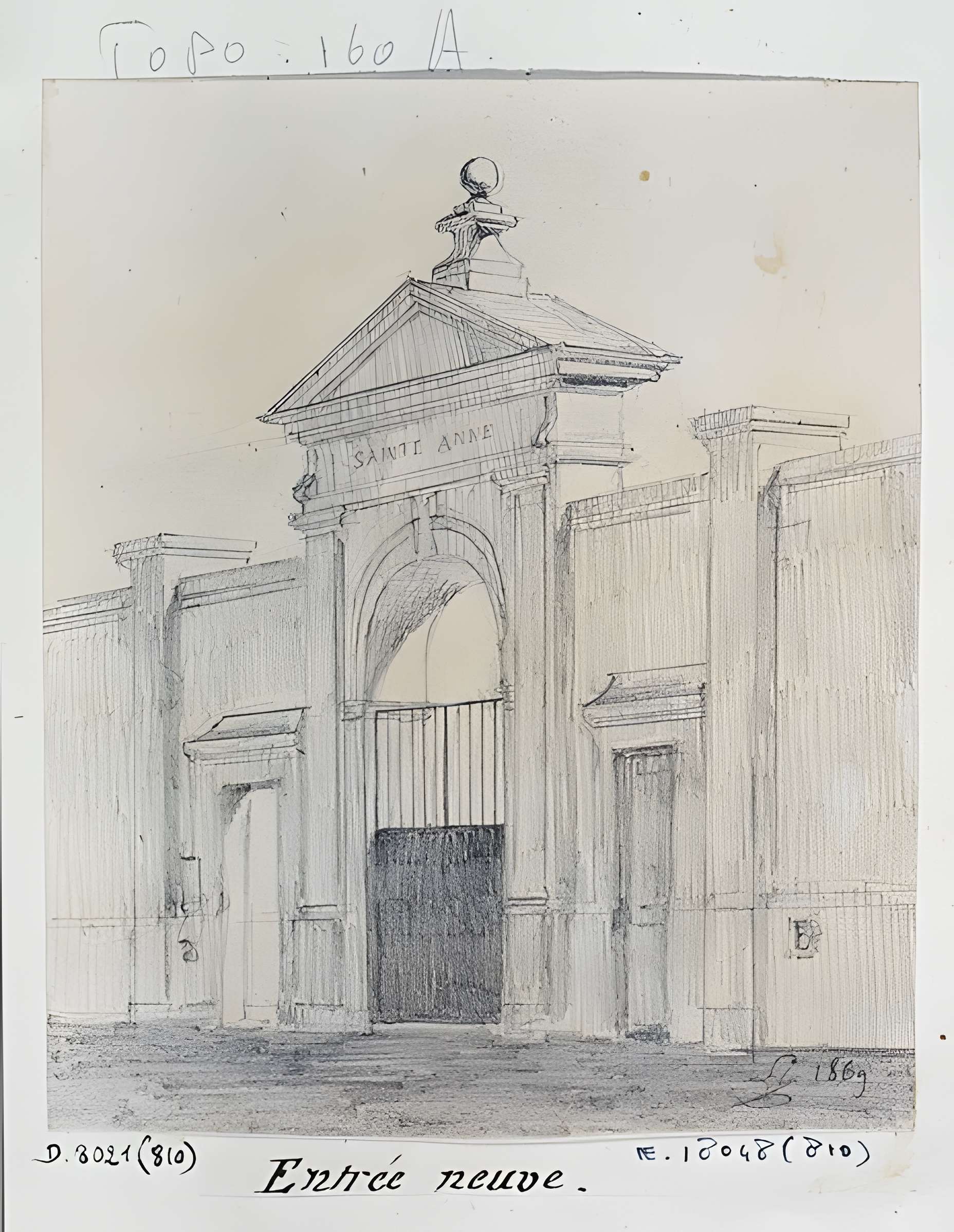 Ancien hôpital de la Santé ou hôpital Sainte-Anne