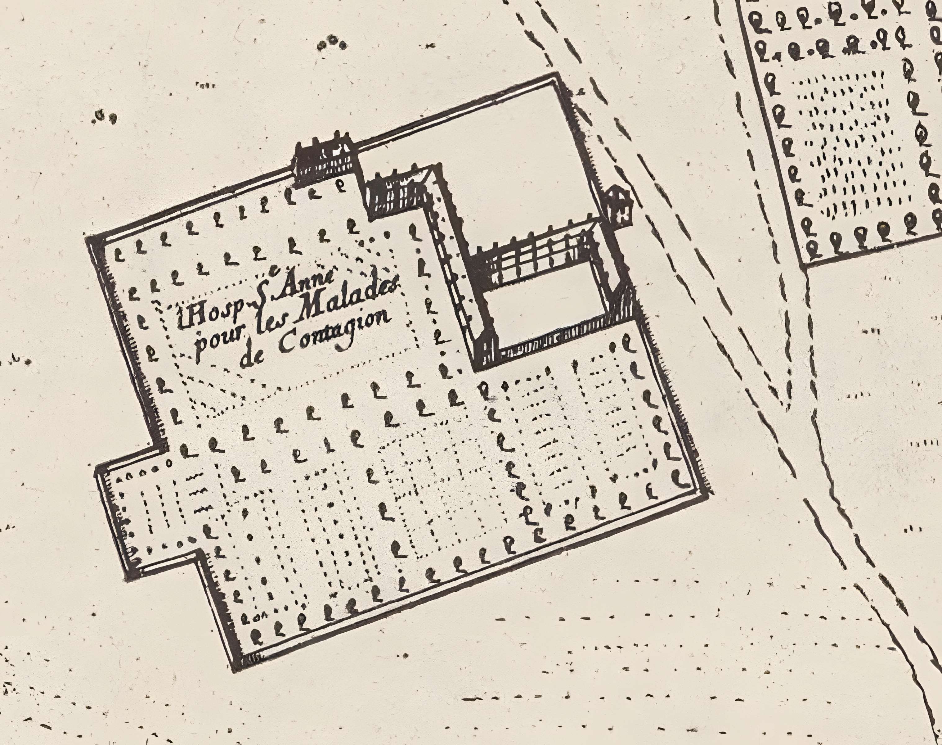 Ancien hôpital de la Santé ou hôpital Sainte-Anne