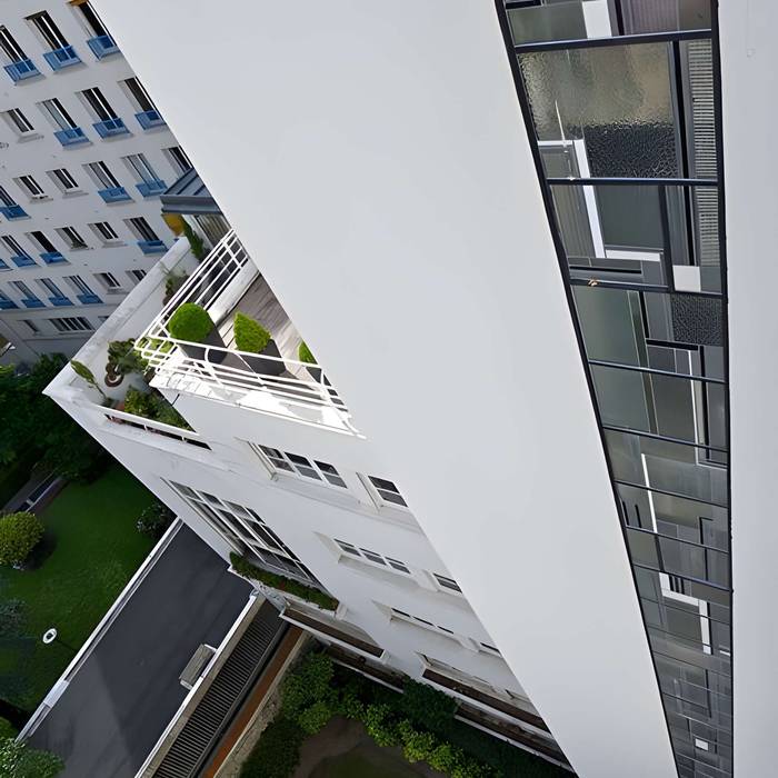 Photo de Immeubles sis 7 rue Méchain Paris XIVe arr.