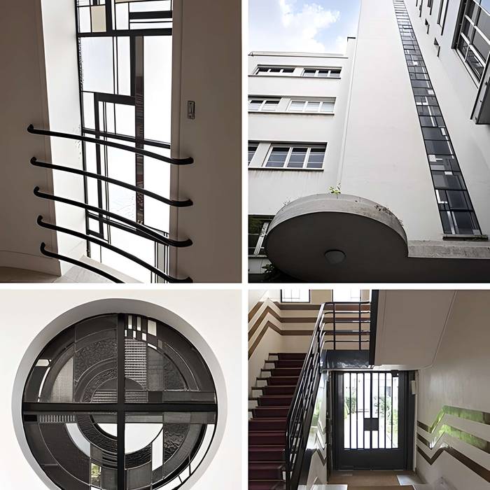 Photo de Immeubles sis 7 rue Méchain Paris XIVe arr.