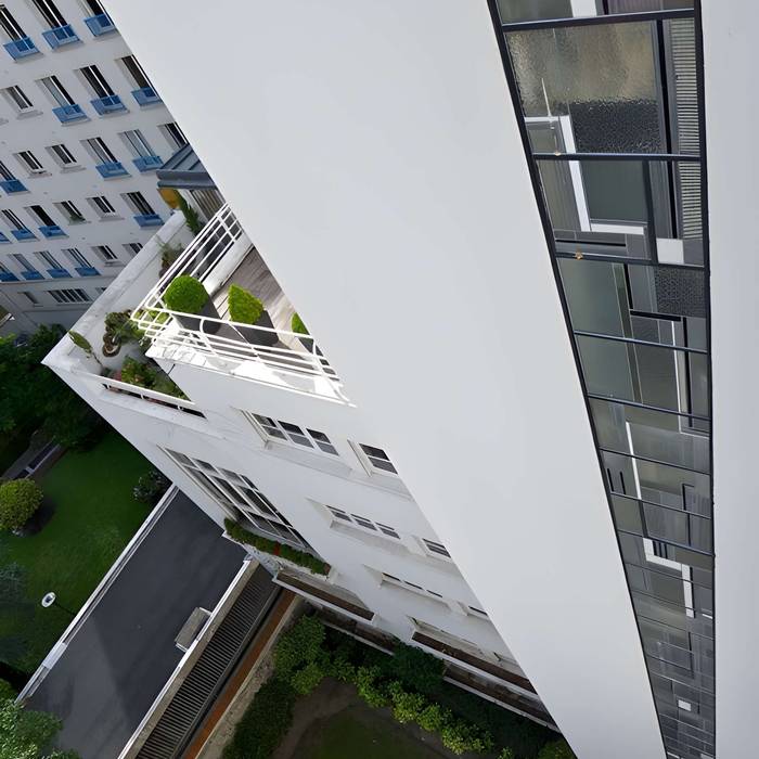 Photo de Immeubles sis 7 rue Méchain Paris XIVe arr.