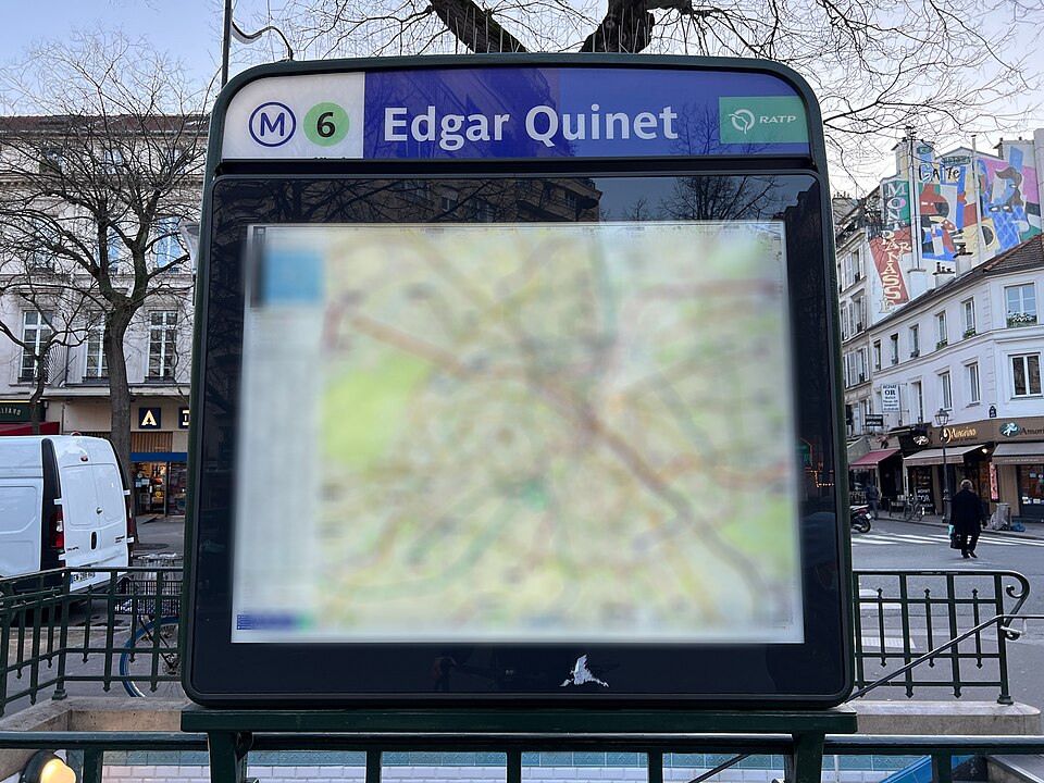 Métropolitain, station Mouton-Duvernet