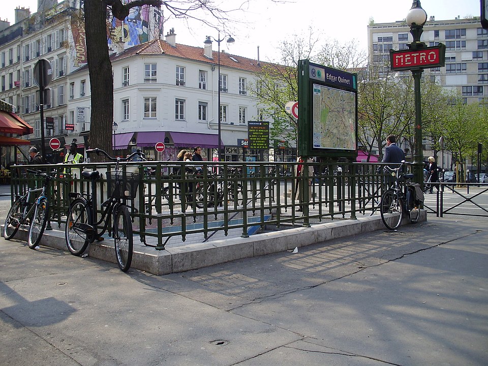 Métropolitain, station Mouton-Duvernet