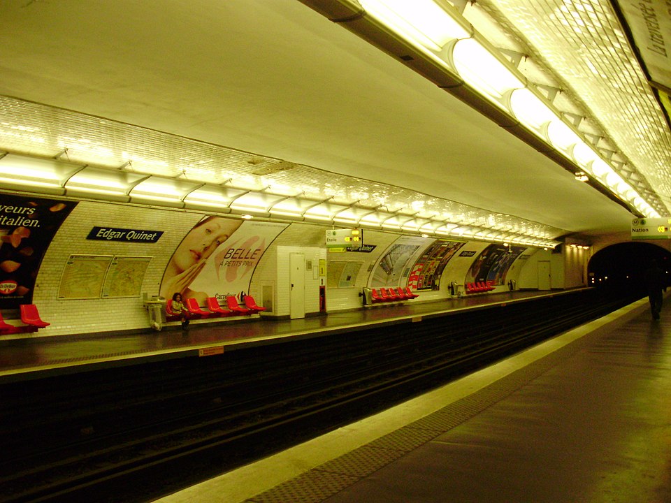 Métropolitain, station Mouton-Duvernet