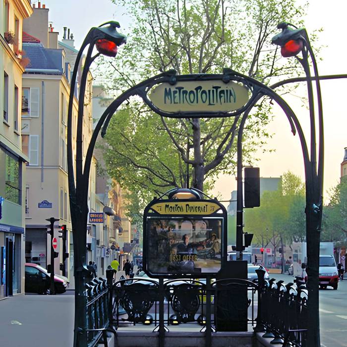 Photo de Métropolitain, station Mouton-Duvernet