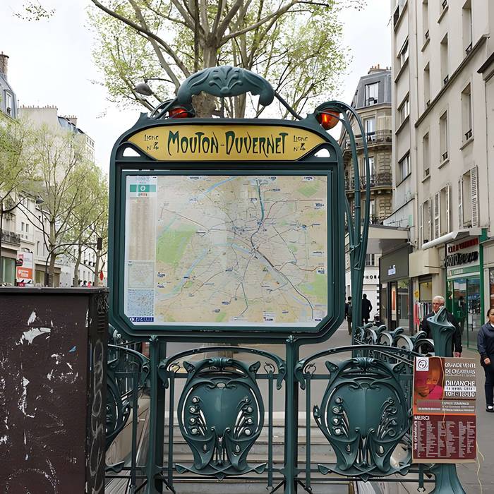 Photo de Métropolitain, station Mouton-Duvernet