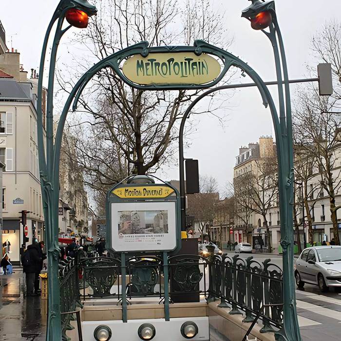 Photo de Métropolitain, station Mouton-Duvernet