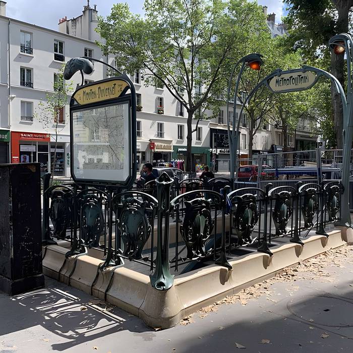 Photo de Métropolitain, station Mouton-Duvernet