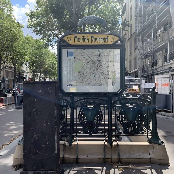 Photo de Métropolitain, station Mouton-Duvernet