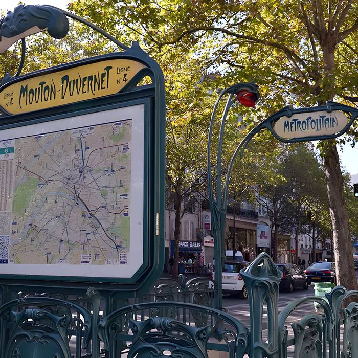 Photo de Métropolitain, station Mouton-Duvernet
