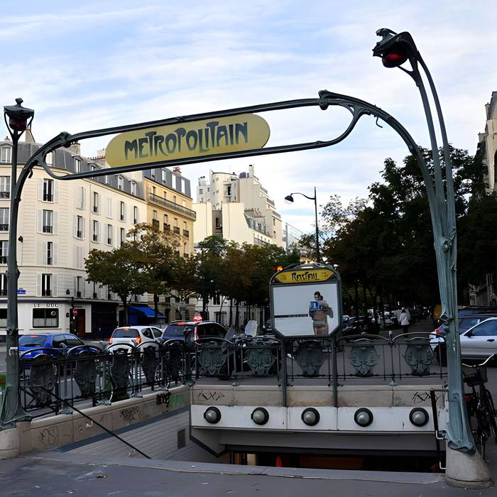 Photo de Métropolitain, station Mouton-Duvernet