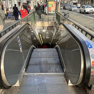 Métropolitain, station Mouton-Duvernet