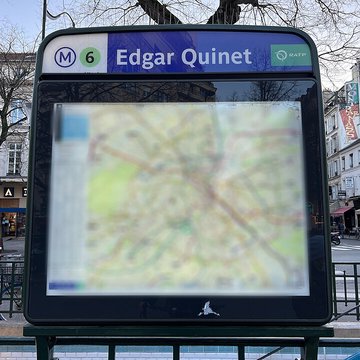 Métropolitain, station Mouton-Duvernet