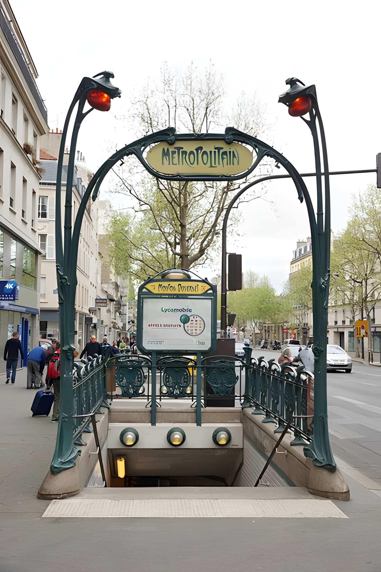 Métropolitain, station Mouton-Duvernet