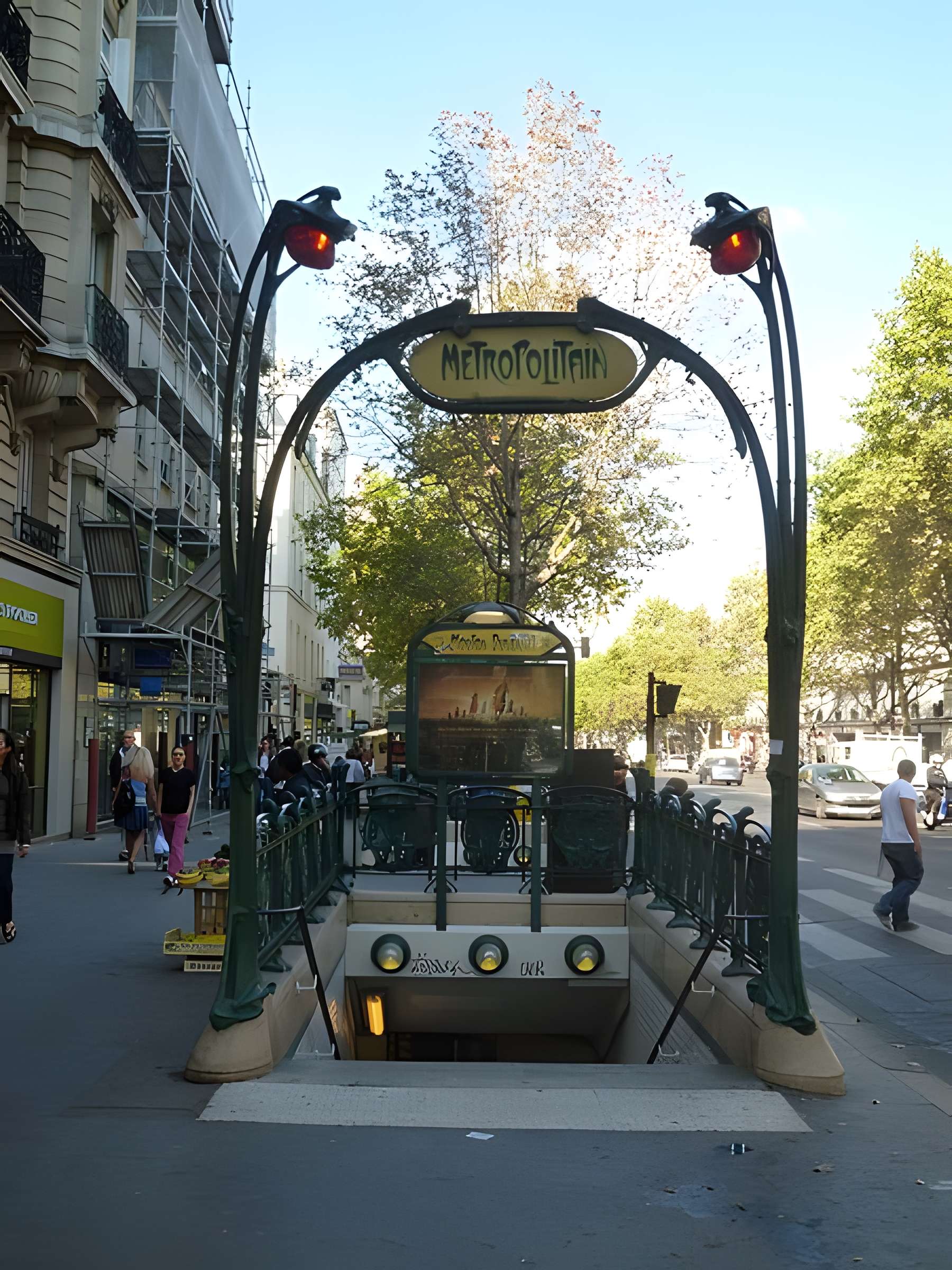 Métropolitain, station Mouton-Duvernet