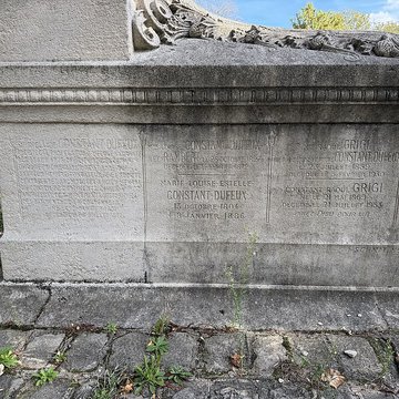 Tombeau de la famille Constant-Dufeux