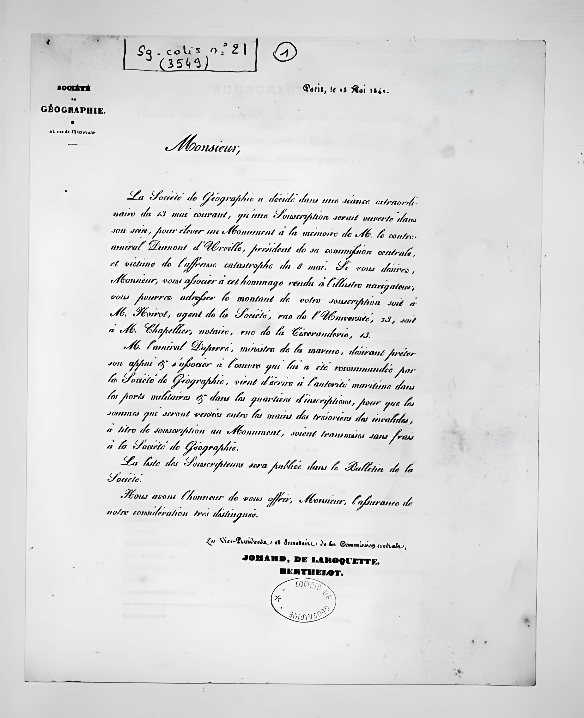 Tombeau de la famille Constant-Dufeux