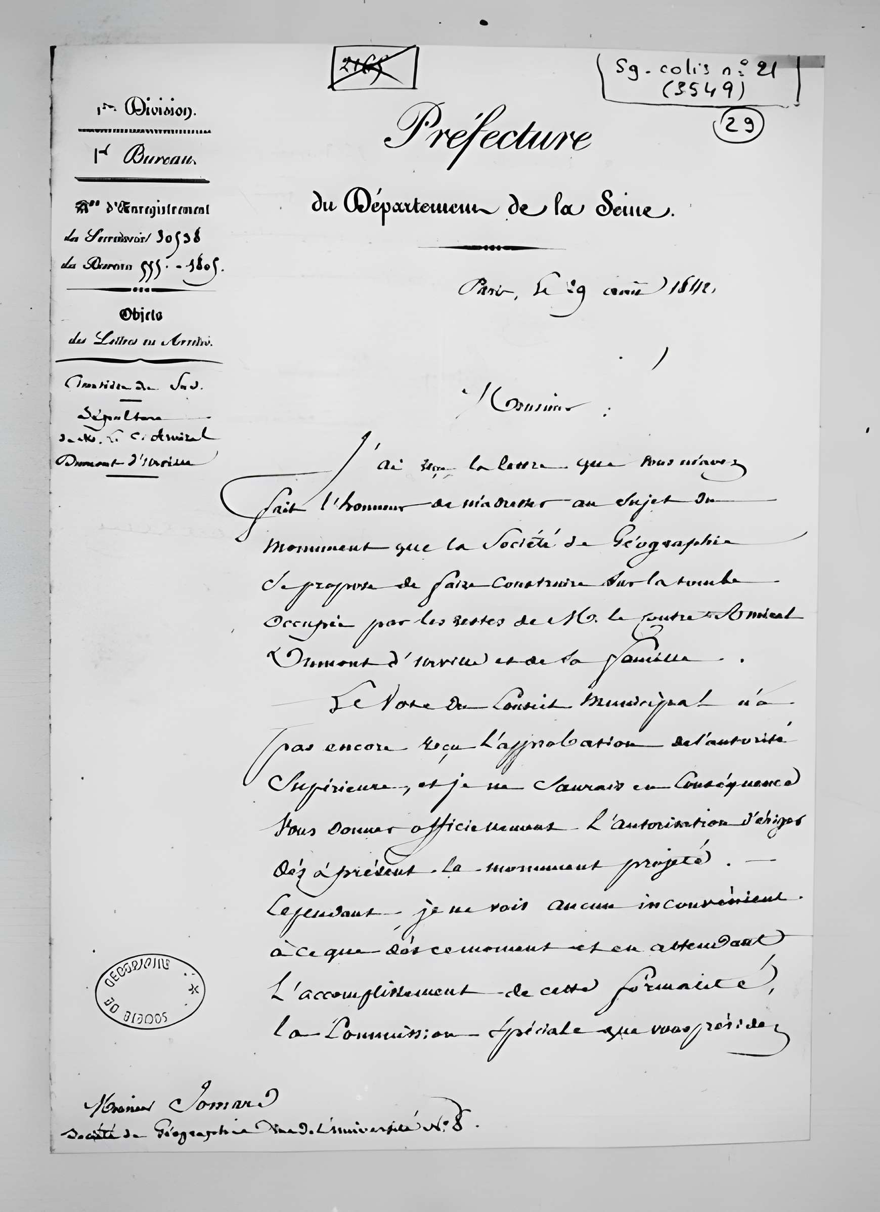 Tombeau de la famille Constant-Dufeux