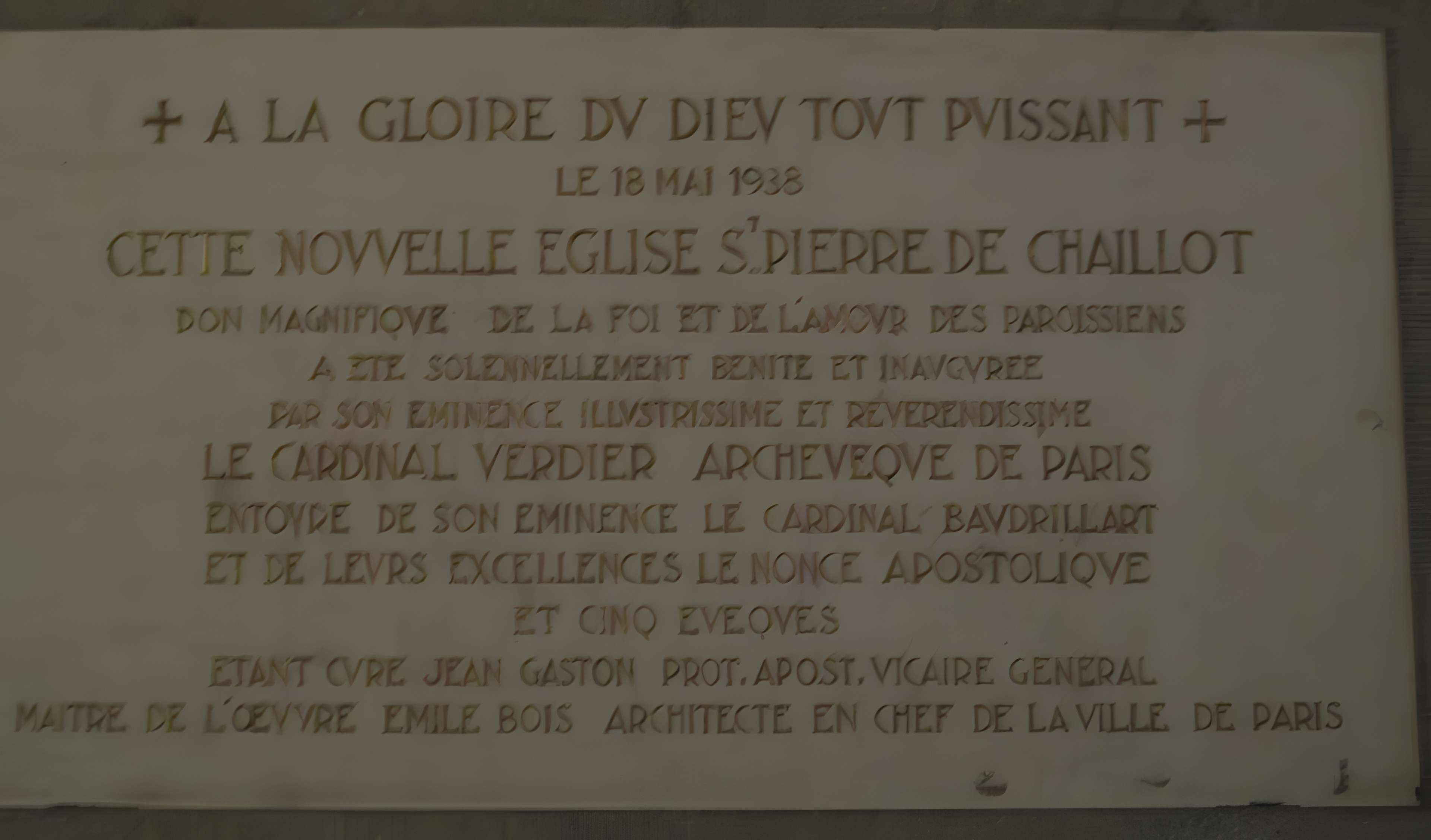 Eglise Saint-Pierre de Chaillot