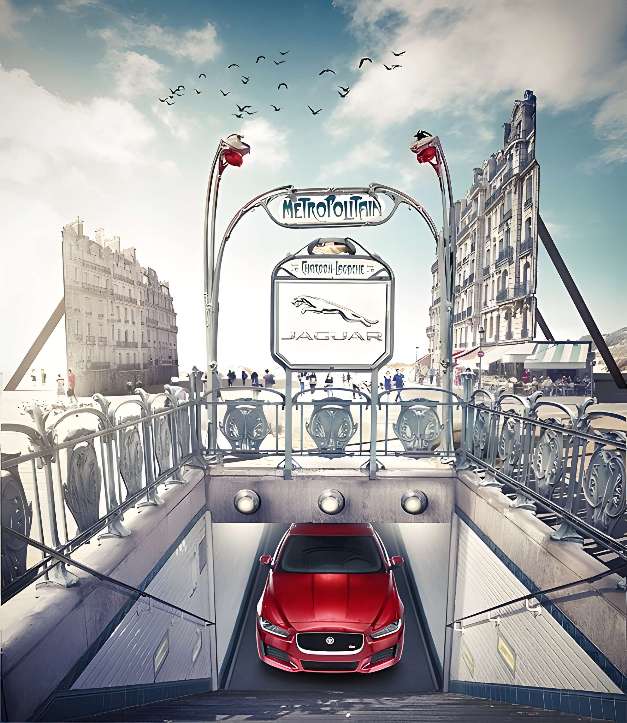 Métropolitain, station Boissière