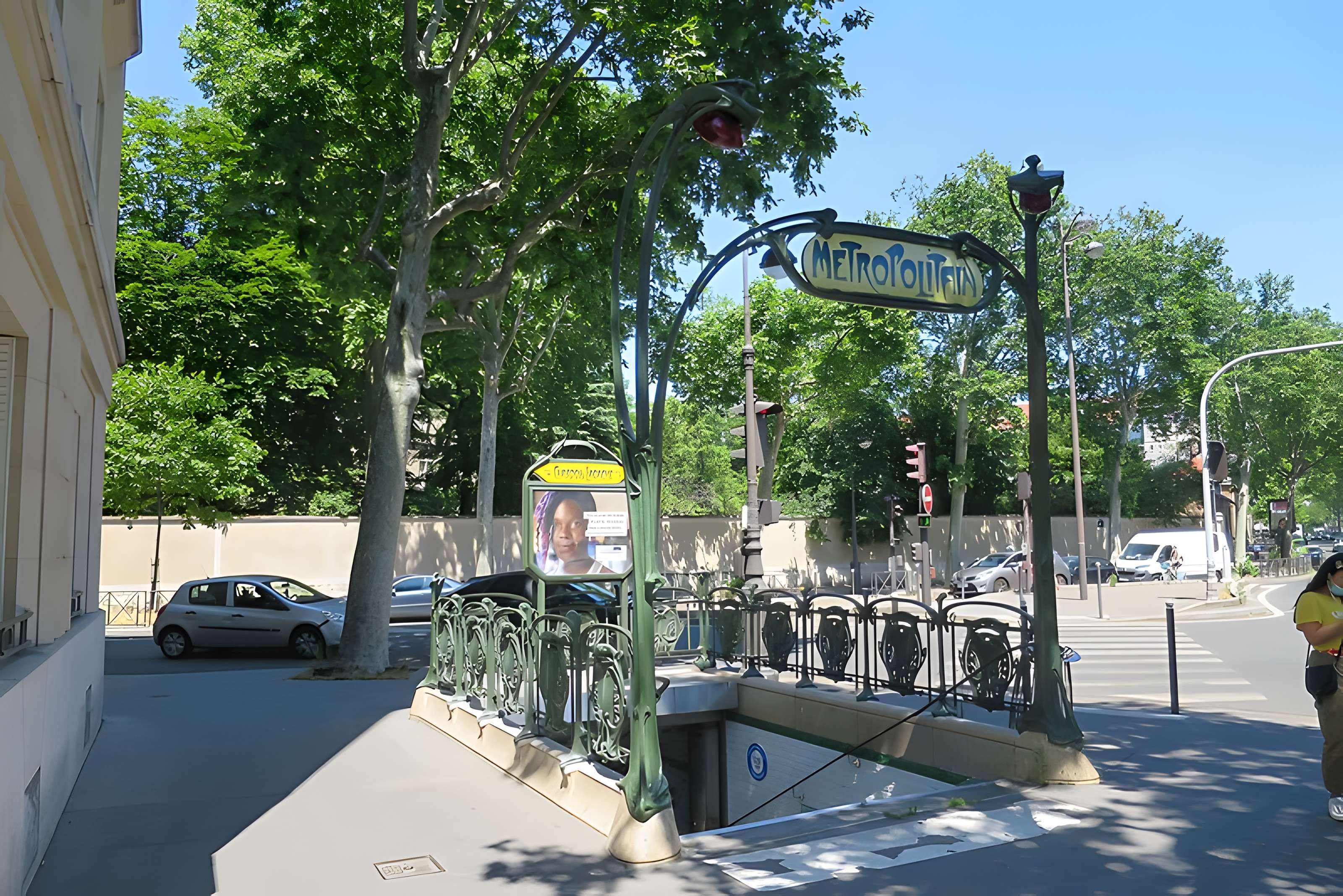 Métropolitain, station Boissière