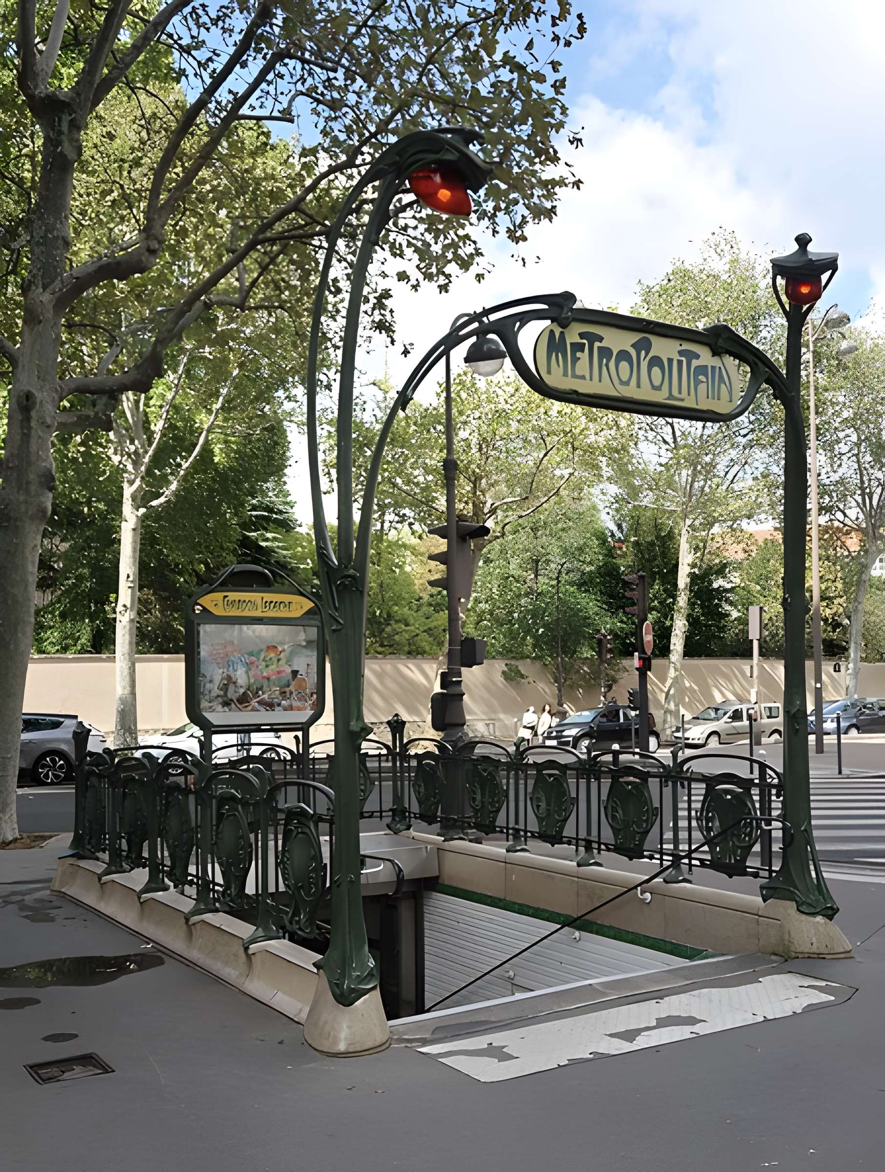 Métropolitain, station Boissière