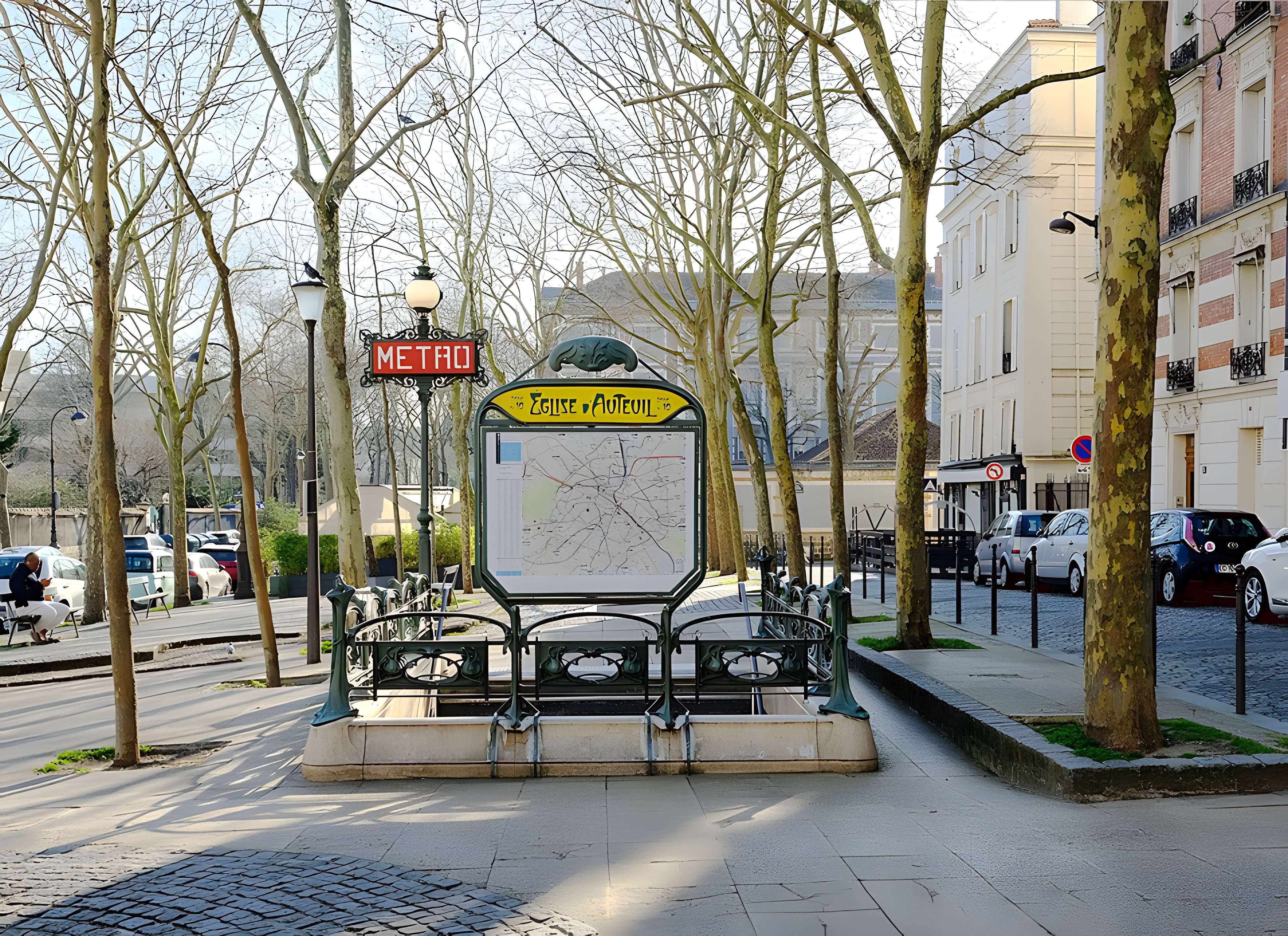 Métropolitain, station Boissière