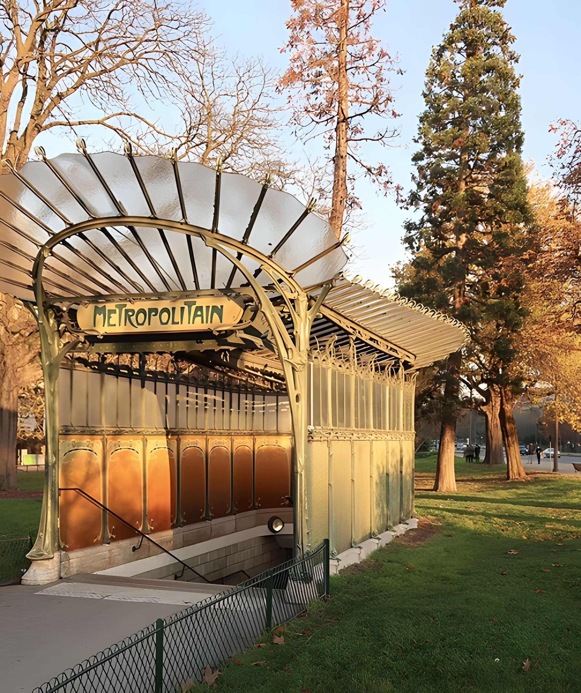 Métropolitain, station Boissière
