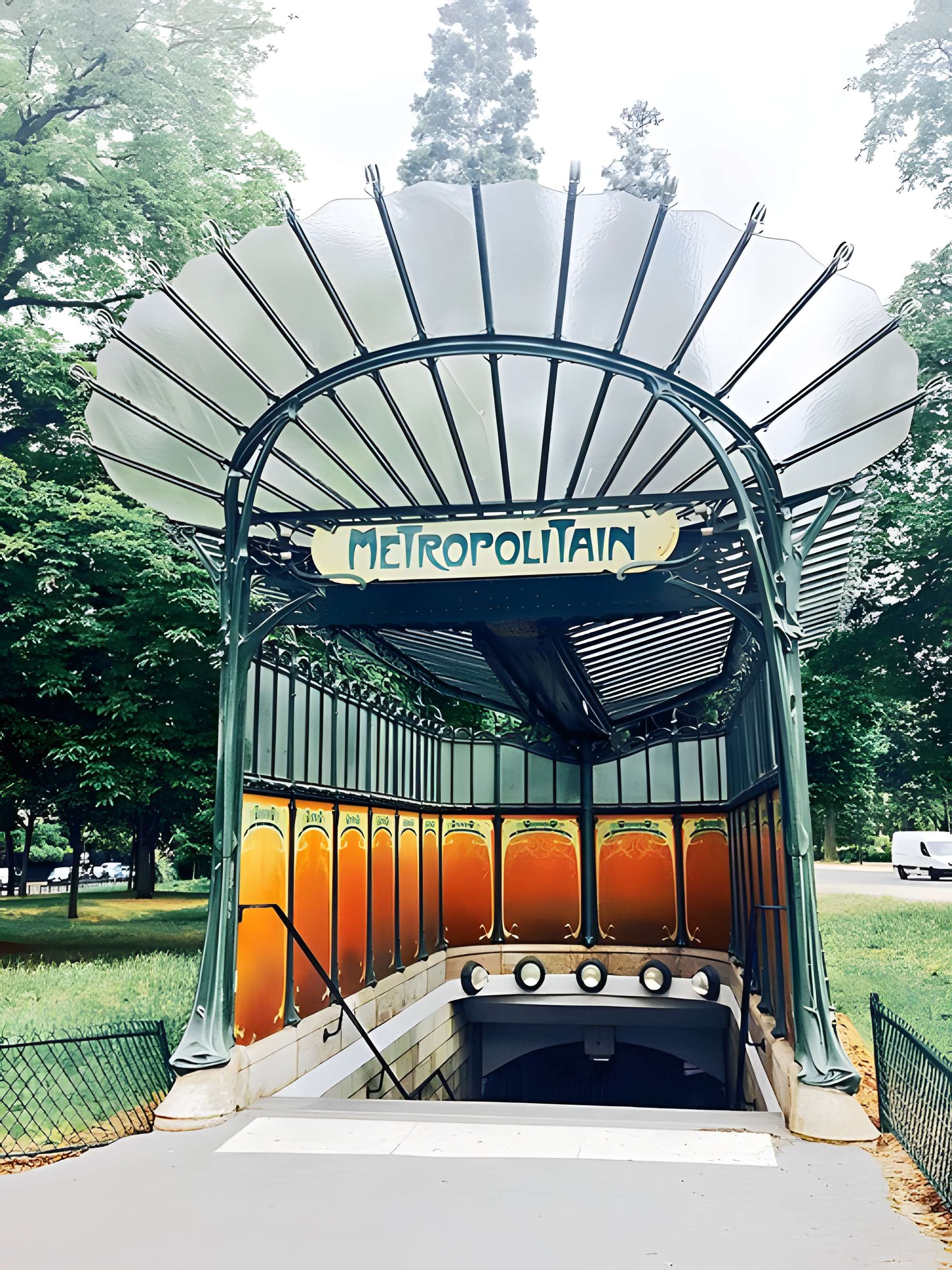 Métropolitain, station Boissière