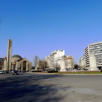 Place de la porte de Saint-Cloud