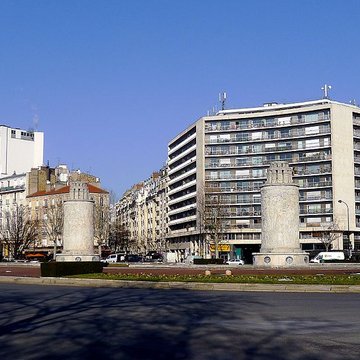 Place de la porte de Saint-Cloud