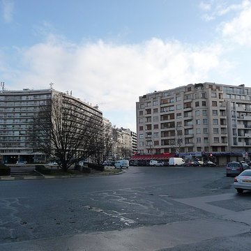 Place de la porte de Saint-Cloud