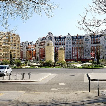 Place de la porte de Saint-Cloud