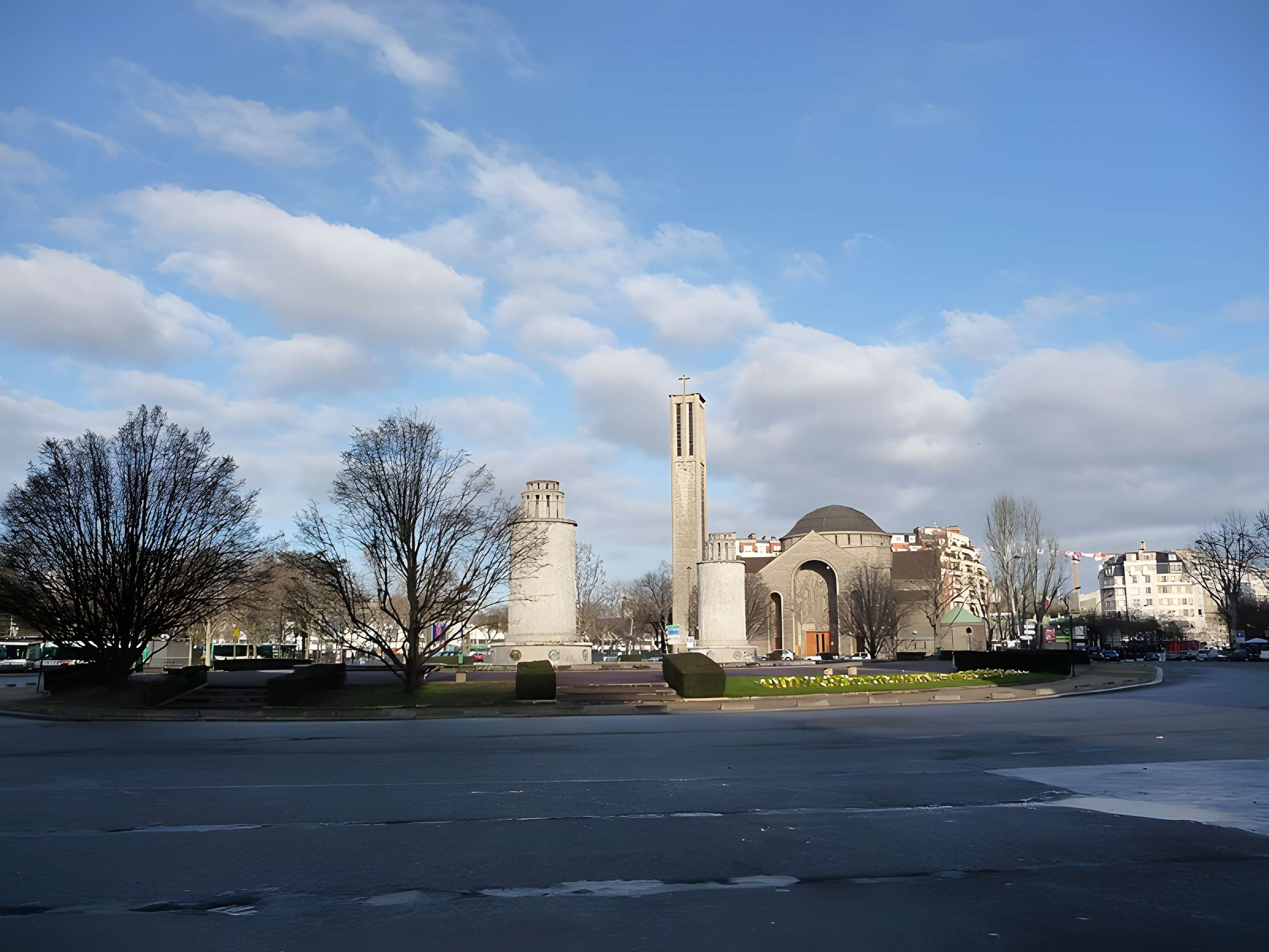 Place de la porte de Saint-Cloud