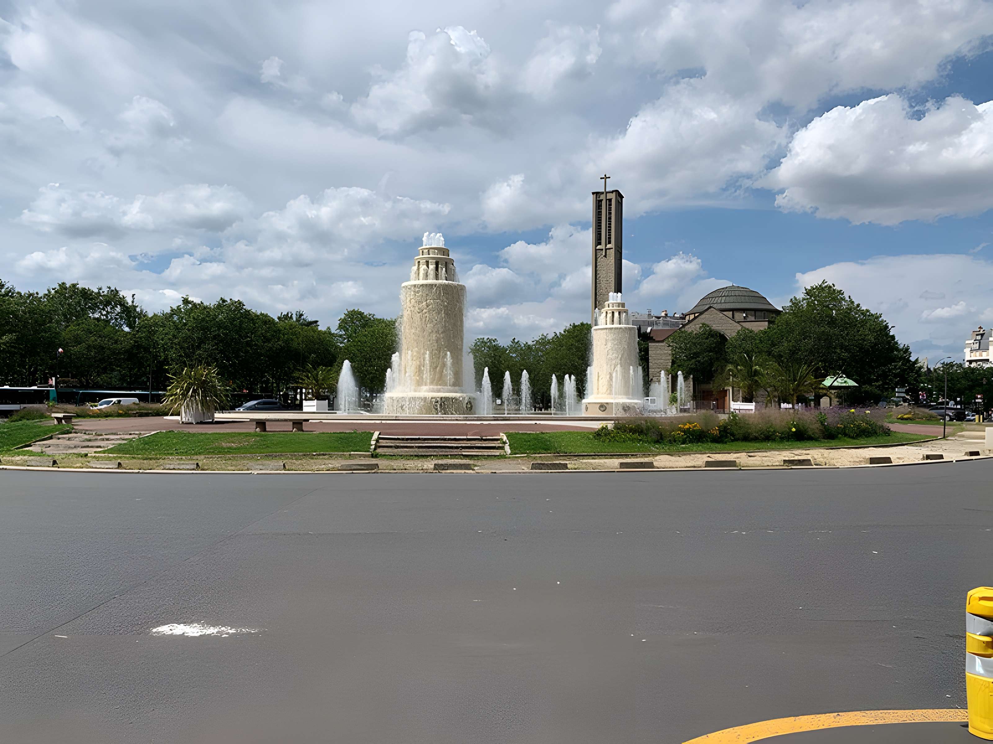 Place de la porte de Saint-Cloud