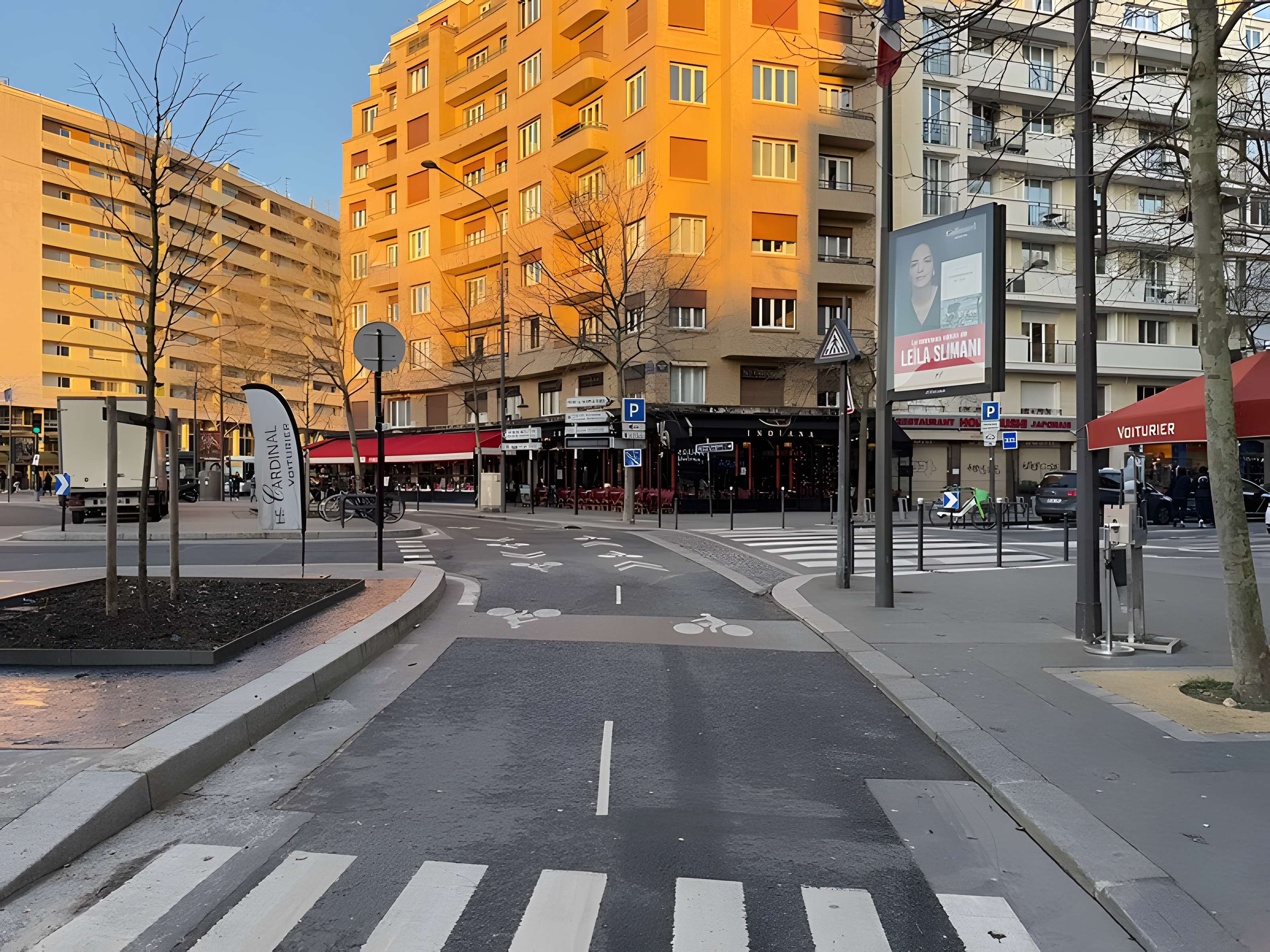 Place de la porte de Saint-Cloud