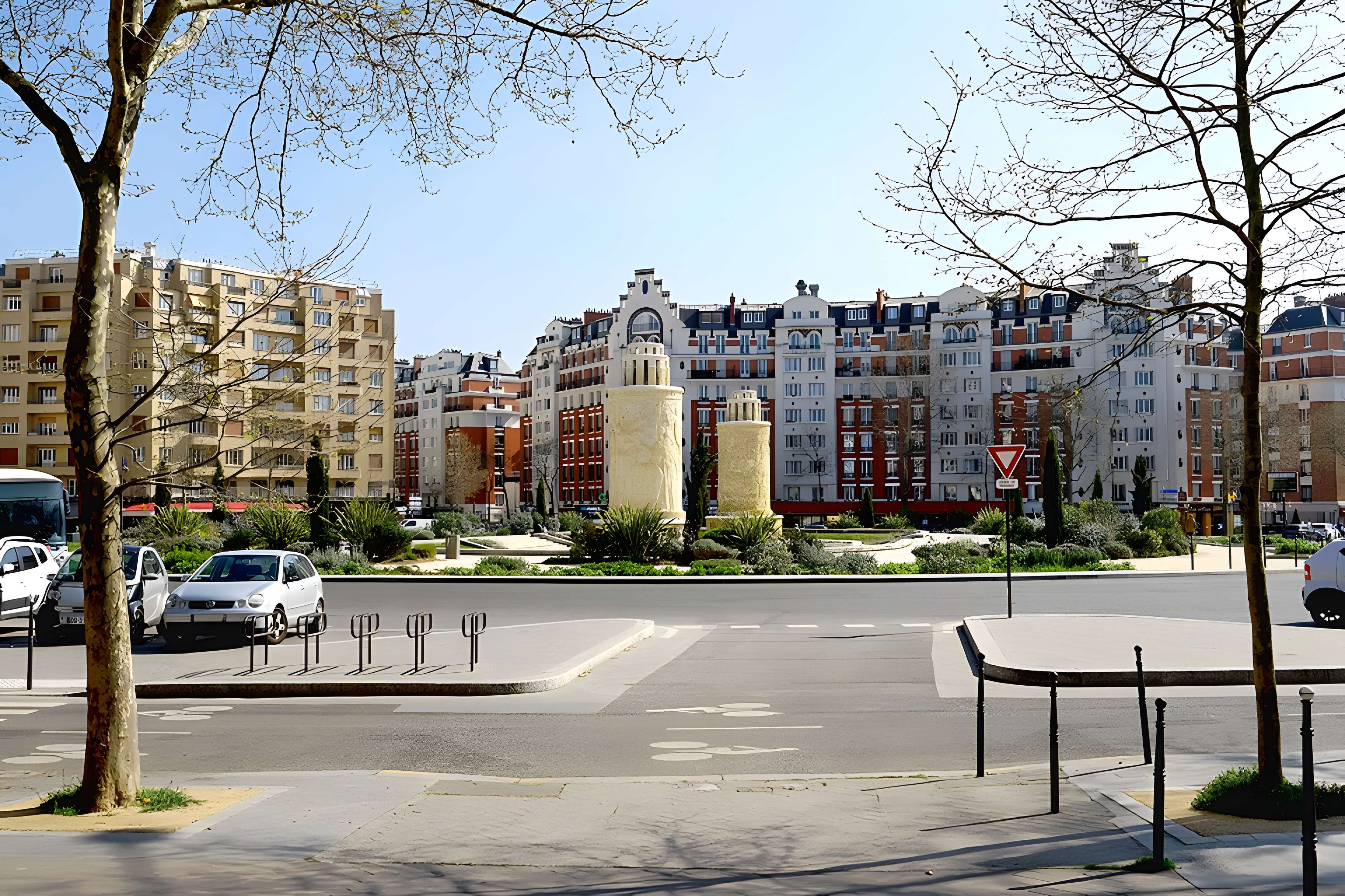 Place de la porte de Saint-Cloud
