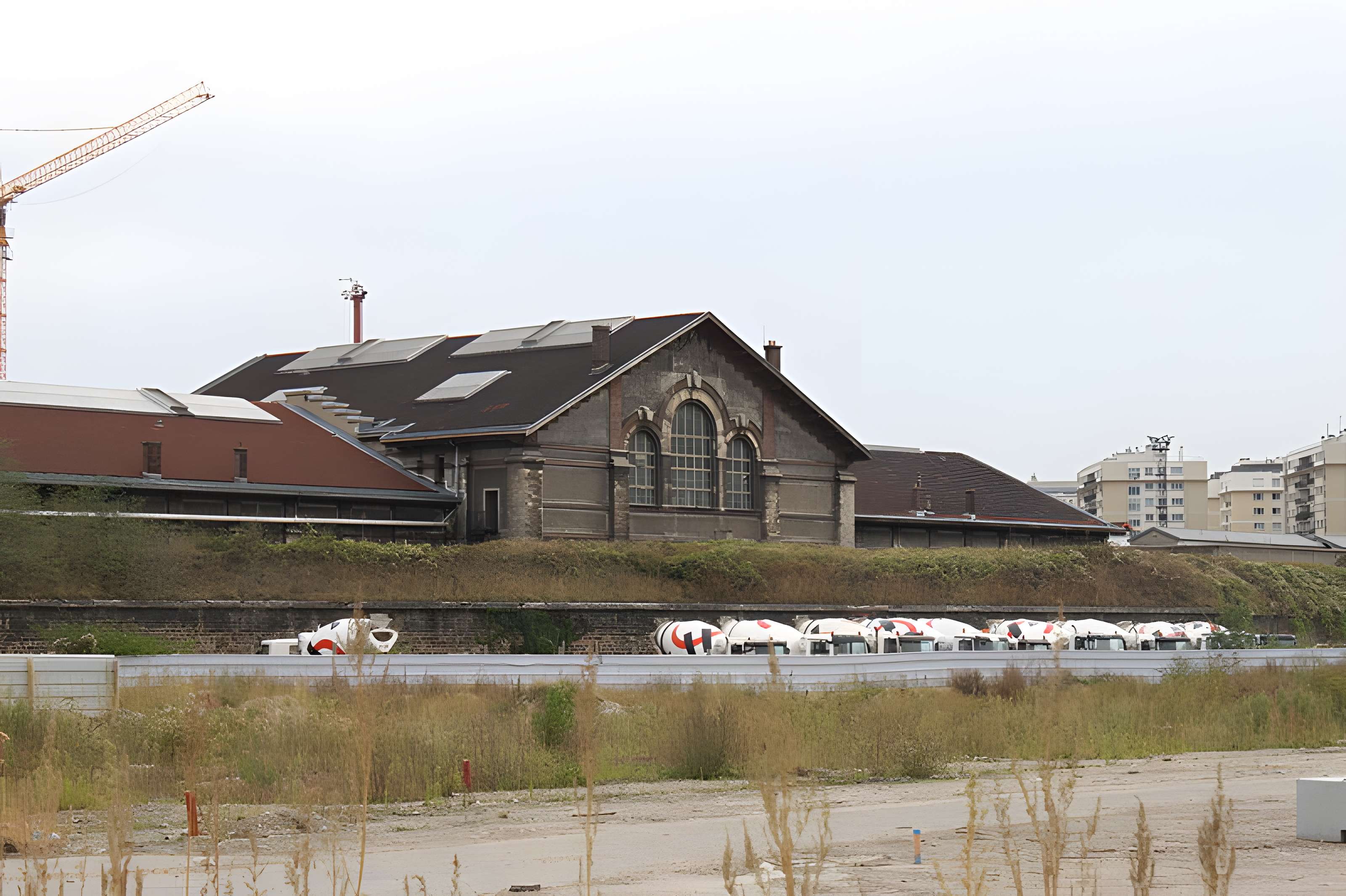 Ateliers de décors de l'Opéra (bâtiment central et pavillon d'entrée)