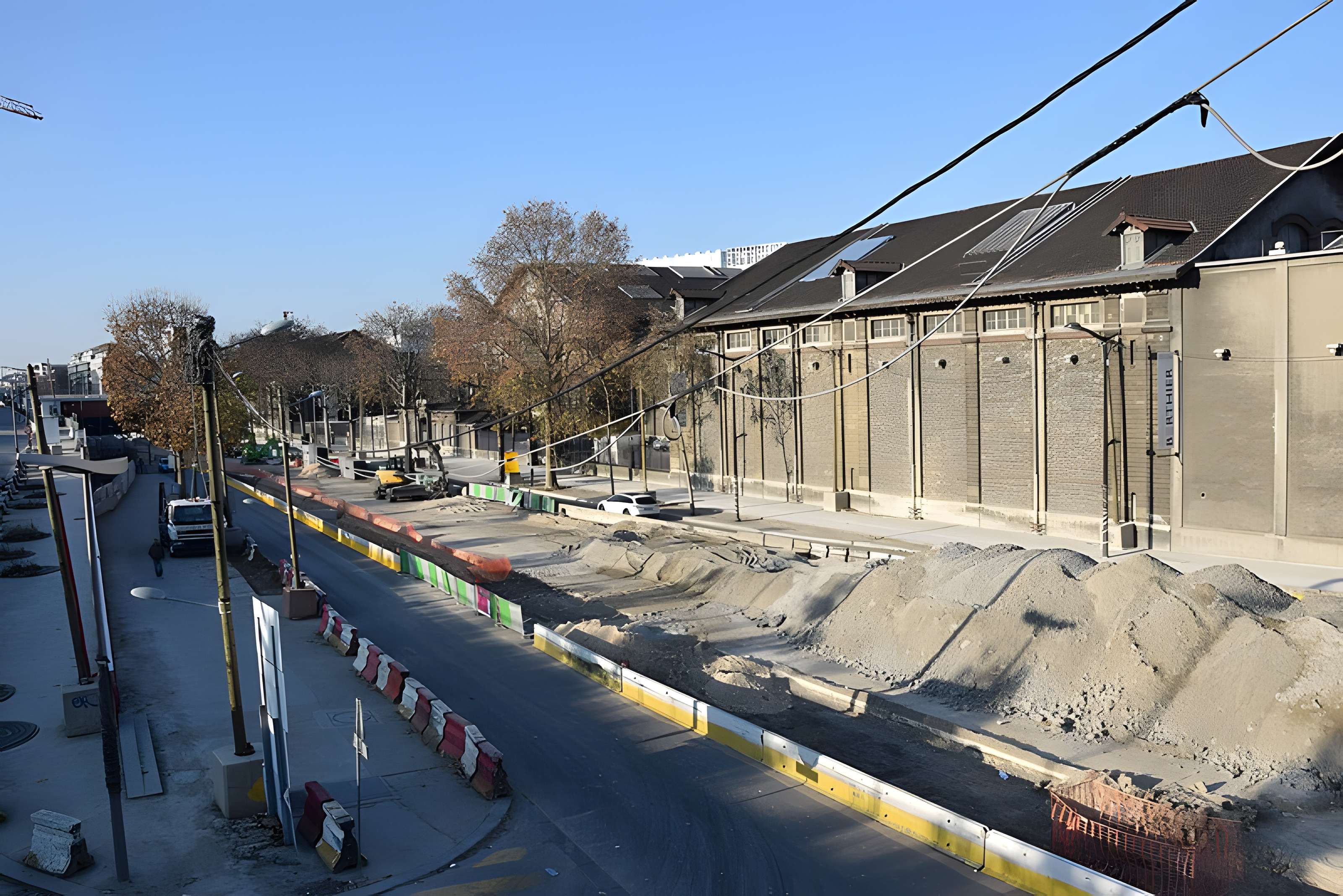 Ateliers de décors de l'Opéra (bâtiment central et pavillon d'entrée)