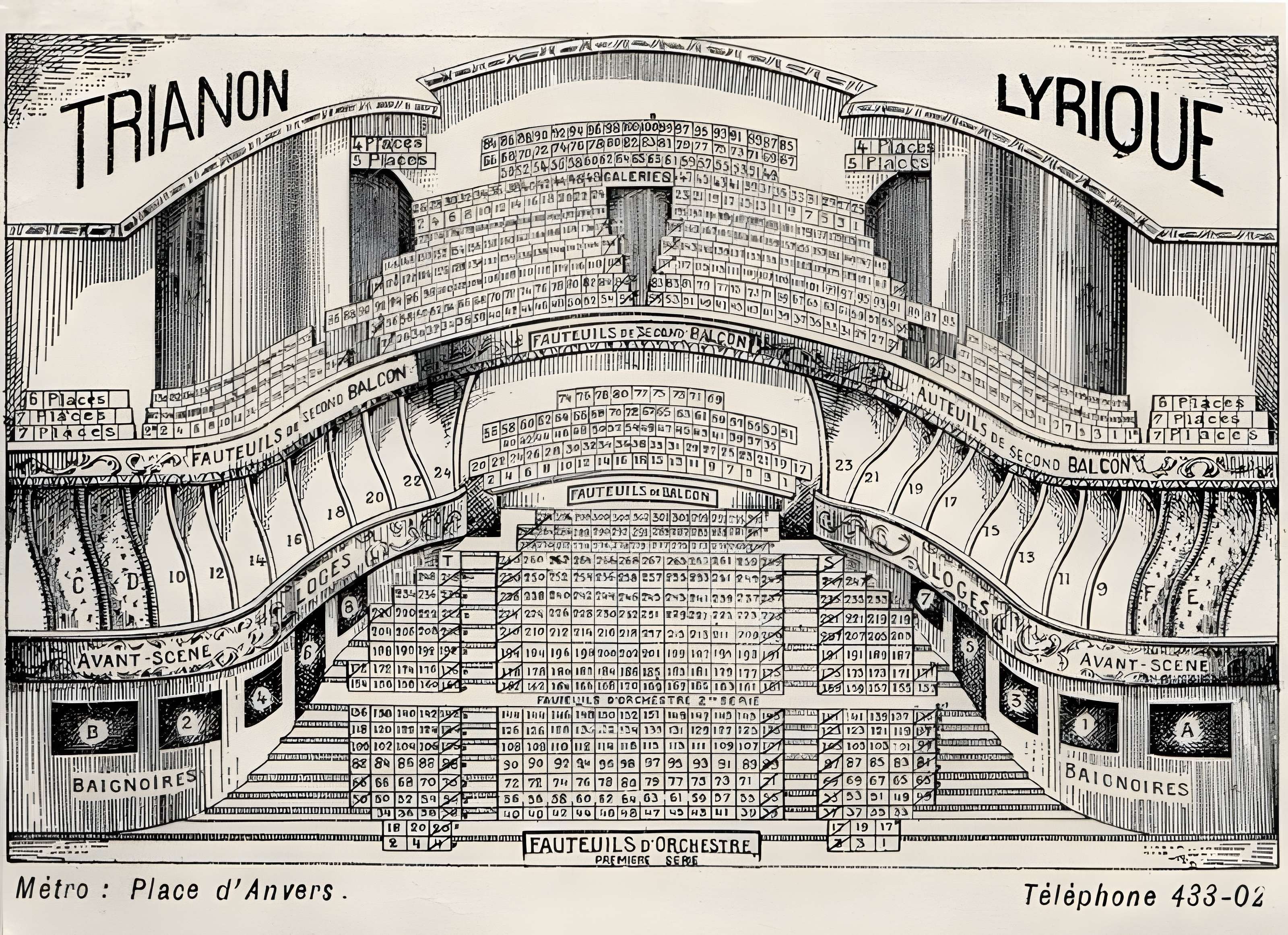 Ancien théâtre Victor Hugo, cinéma Trianon